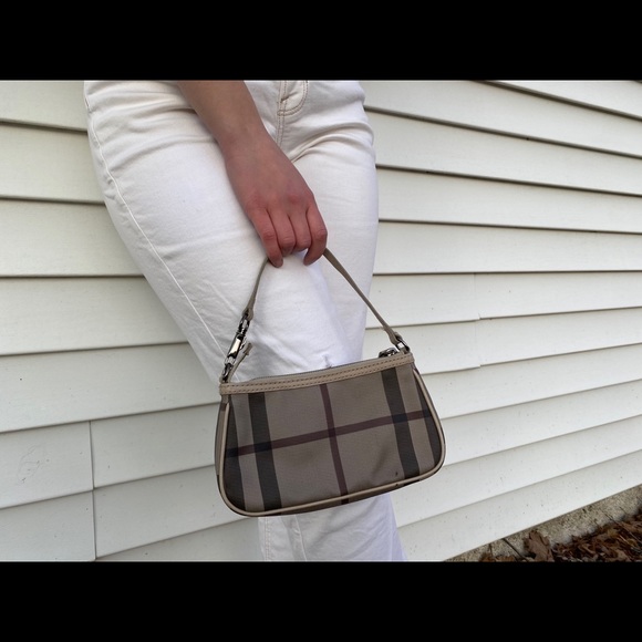 Authentic Burberry Small Handbag - Picture 2 of 3